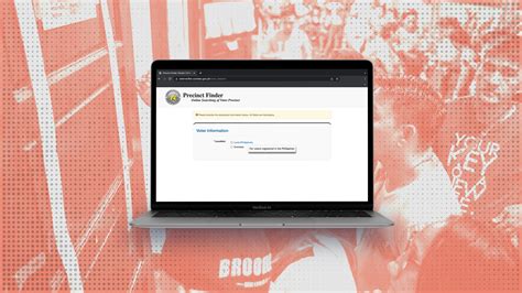 FAQs: Comelec online precinct finder problems .